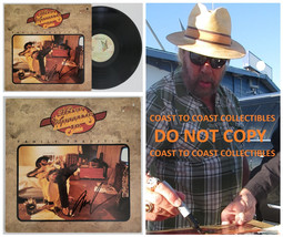Hank Willams Jr signed Family Tradition album vinyl record proof COA aut... - £311.90 GBP