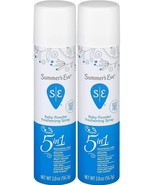 Pack of 2 Summer&#39;s Eve! Baby Powder 2oz Feminine Deodorant Spray - $24.07 CAD