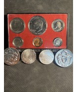 One 1976 Bicentennial US Proof Set (No Box) And Three Ounces Of Silver R... - $183.15