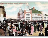 Steel Pier and Boardwalk Atlantic City New Jersey NJ 1909 Postcard P23 - $3.91