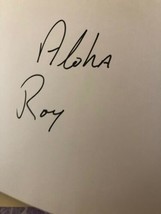 Autographed Roy&#39;s Feasts From Hawaii Roy Yamaguchi - £12.87 GBP