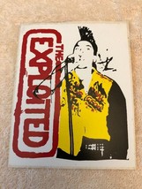 THE EXPLOITED Sticker Vtg Vinyl 80s Bad Otis NOS punk kbd hardcore - $2.00