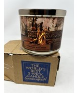 Bath &amp; Body Works Pumpkin Bonfire 3-Wick Candle - €25,78 EUR