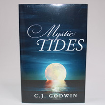 Signed Mystic Tides By C. J. Godwin Hardcover Book With Dj 2016 Fiction Vg Copy - £24.19 GBP