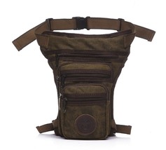High Quality Men&#39;s Canvas/Nylon  Drop Leg Bag Messenger Shoulder for Trekking Mo - £28.97 GBP
