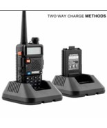Baofeng UV-5R Dual-Band V/UHF FM Transceiver Ham Two-way Radio Scanner - $41.49 CAD