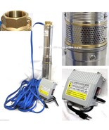 1.5HP 4&quot; Stainless Steel Deep Bore Multistage Submersible Well Pump 115V... - €201,60 EUR
