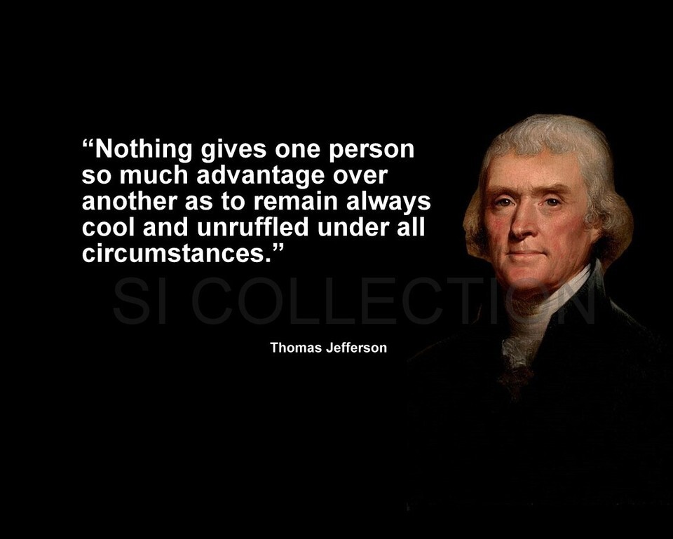 THOMAS JEFFERSON &quot;NOTHING GIVES ONE PERSON SO MUCH...&quot; QUOTE PHOTO VARIO... - $4.84+