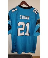 NIKE NFL CAROLINA PANTHERS JEREMY CHINN BLUE MEN&#39;S JERSEY SIZE M - $27.71