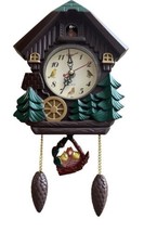 Sangtai Fairy&#39;s Cuckoo Clock 5168 Classic Unique Cute Woods Forest Tree House - £39.34 GBP