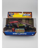 The Brave And The Bold Action League Batman w/ Batcopter New Mattel 2009! - $80.18