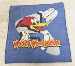 Vintage Children&#39;s Hankie Woody Woodpecker 9 3/4 Inch Belltex - £7.78 GBP