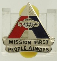 Vintage Us Army Dui Pin Depot System Command Mission First People Always - £7.57 GBP