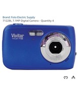 Vivitar ViviCam 7122 7.1MP Digital Camera - Blue (V7122) - $398.70 MXN