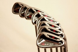 Custom Mens Heater 4.0 Super Launch Iron Golf Club 4-SW Set Stiff Flex #1004 - £426.76 GBP