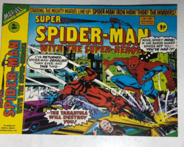 Super SPIDER-MAN With The SUPER-HEROES #196 (1976) Marvel Comics Uk Fine - £14.80 GBP