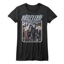 Motley Crue Rock Band Photo Women&#39;s T Shirt Heavy Metal Album Cover Conc... - £24.68 GBP+