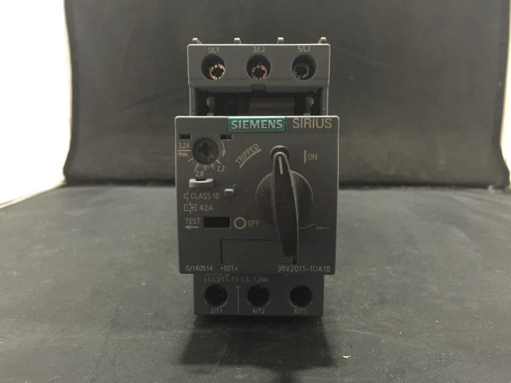  Siemens 3RV2011-1DA10 Motor Starter/Circuit-Breaker 690V 32Amp Max  - $29.50