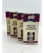 Personal Care 100% Pure &amp; Natural Essential Oil Lavender 0.27oz New 4pk - $21.86 CAD