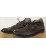 Banana Republic Brown Leather Sole Lace Up Ankle Loafers Shoes Chelsea B... - $51.04 CAD