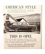 1959 Buick Opel Rekord Sedan Station Wagon Advertisement Automobilia Car... - $377.73 MXN