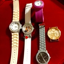 Boy band working white watch/and purple working watch two others need bands - £35.50 GBP