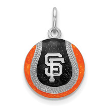 SS San Francisco Giants SF Enameled Baseball Charm - £62.72 GBP