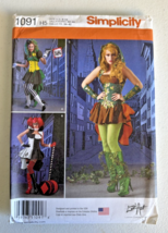 Simplicity Costumes 1091 Pattern Size H5 6-14 Uncut Halloween Cosplay 2015 - $8.99