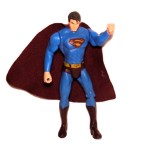 Superman Returns Action Figure with Cape 2006 DC Comics J2100 loose 5&quot; - £6.23 GBP