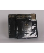 2 Veratex ALAMOSA Black Gold Euro Shams New - $80.30