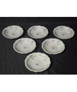 Vintage JOHANN HAVILAND Bavaria BLUE GARLAND 5.125&quot; Dessert Bowl - Set Of 6 - $515.16 MXN