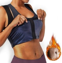 Waist Trainer for Women Sauna Suit Sweat Vest Sauna Tank Top Body (Size:2XL/3XL) - £12.84 GBP