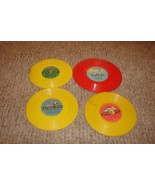 lot of {4] vintage  childerns 45 rpm records - £4.72 GBP