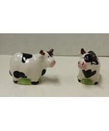 New Pair of Cow Salt and Pepper Shakers Set of 2 Collections Food Safe ** - £3.99 GBP