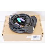 Belkin F1DK102P KVM Switch, 2-Port, PS/2, Built in Cables - New OS - $9.77