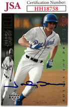 Johnny Damon signed 1994 Upper Deck Rookie On Card Auto (RC) #125- JSA #HH18758  - £21.54 GBP