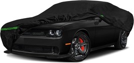 Car Covers Waterproof All Weather Replace for 2008-2023 Dodge Challenger Black - £48.55 GBP