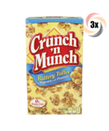 3x Boxes Crunch &#39;N Munch Buttery Toffee Popcorn With Peanuts 3.5oz Fast ... - $269.37 MXN