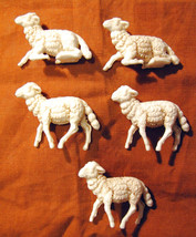 5 Vintage Crib Crib Crib Sheeps Made in Italy Antique Sheeps Old-
show o... - £12.57 GBP