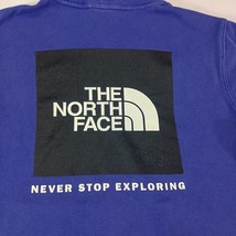 The North Face A7UNS Men's Box NSE Purple Cotton Hoodie Pullover Sweatshirt Sz M image 15