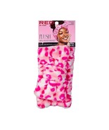 RED BY KISS PLUSH SPA HEAD BAND - HQ100 PINK LEOPARD - £3.66 GBP