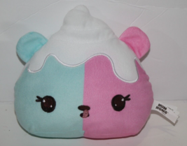 Num Noms Ice Cream Sundae 7" Plush Pink Blue Soft Toy Factory Pillow 2018 Small - $10.67