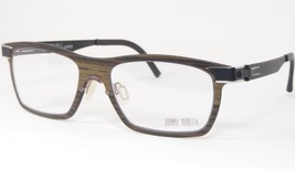 Johnny Modista 3032 W19Z50 Brown /Black /Silver Unique Rare Eyeglasses 52-19-140 - $217.80