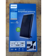 Philips Crystal HD Indoor Amplified TV Antenna with 6&#39; Coaxial Cable Black - €12,91 EUR