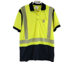 Logistik Canada Post High Visibility SS Polo Shirt Unisex M Polyester Un... - $29.02