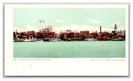 Waterfront View Detroit Michigan MI UNP Detroit Publishing UDB Postcard N27 - £4.70 GBP