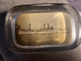 Spanish American War USS Maine Paperweight. Very Clean. - £23.98 GBP