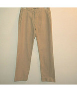 Jil Sander Italy Jeans Tan Size 34 (US 4) Cuffed 100% Cotton 27&quot; Inseam - £22.95 GBP