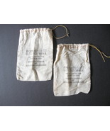 Two (2) Vintage Ever Roll Cloth Bags - Ever Roll Hardware Sacks - Dayton... - $20.55 CAD