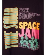 NWT Space Jam Looney Tunes Squad Graphic Tee T-Shirt 100% cotton Sz L - $297.41 MXN